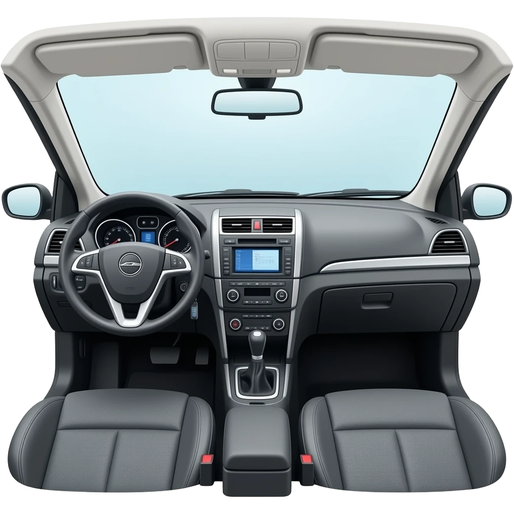 Opel Astra H 2009 salon emoji