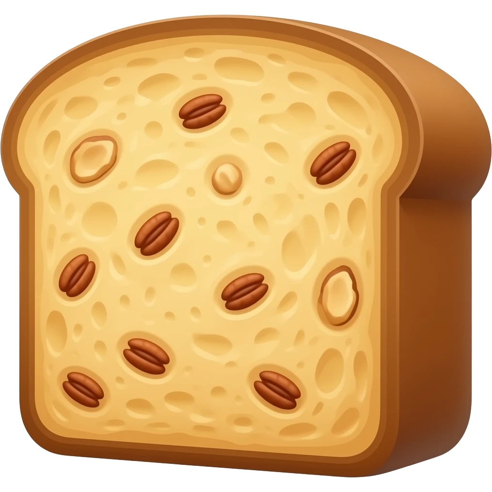 Date Nut Bread emoji