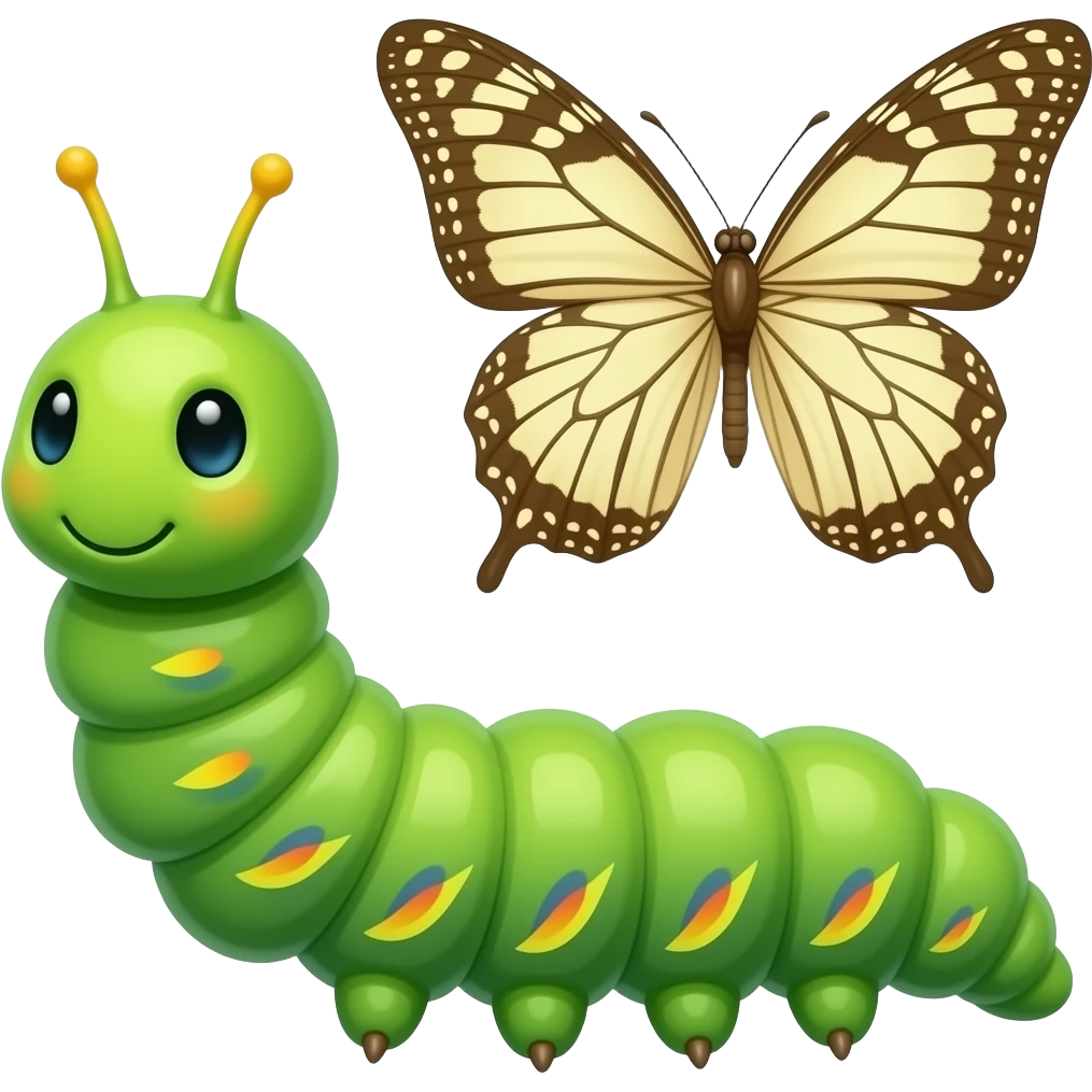 🐛🦋 emoji