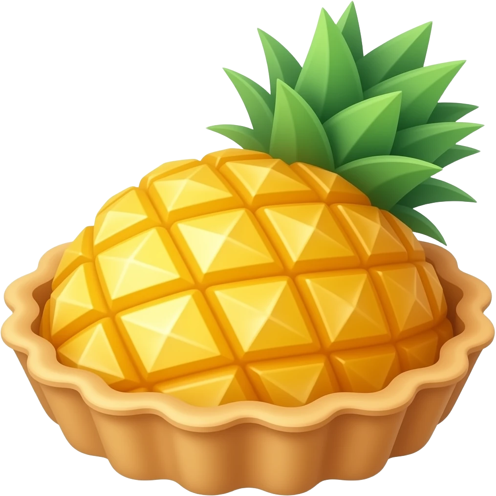 pineapple tart emoji