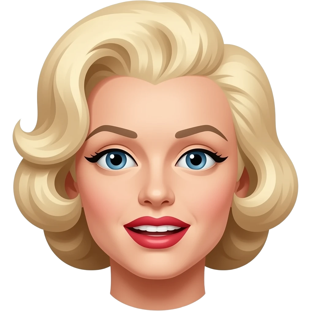 Marilyn Monroe emoji