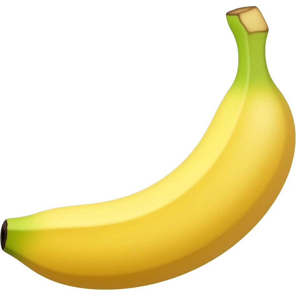 Straight banana emoji