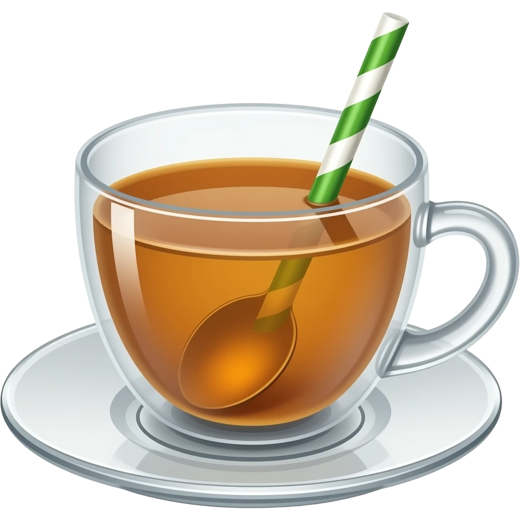 Thai tea emoji