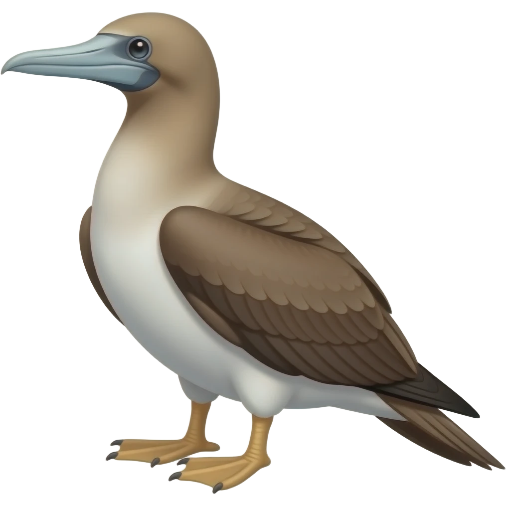 Brown boobies emoji
