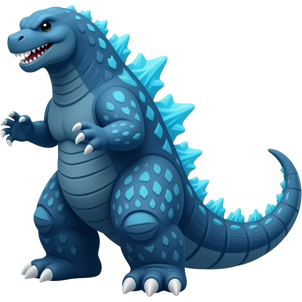 godzilla blue emoji