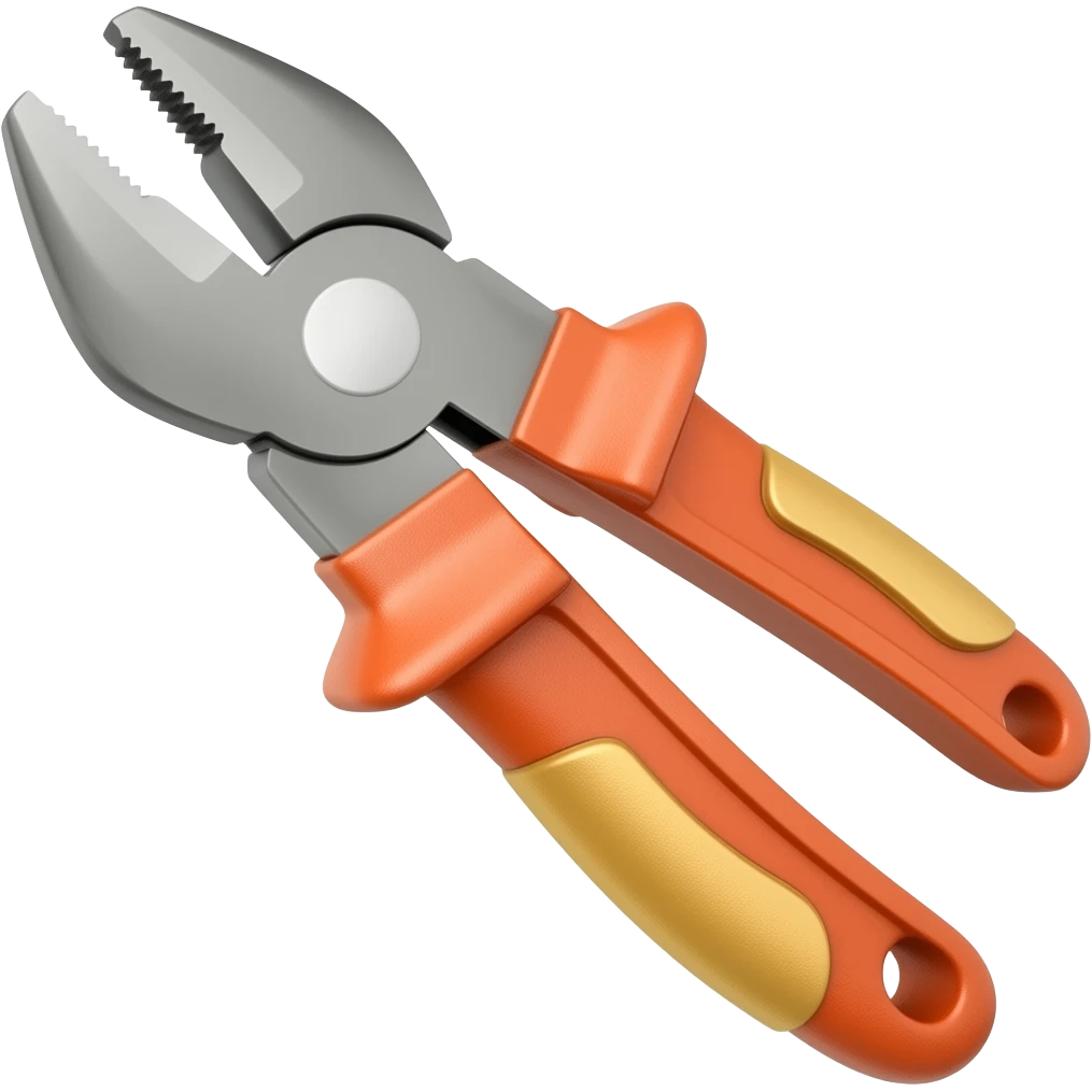 Locking pliers emoji
