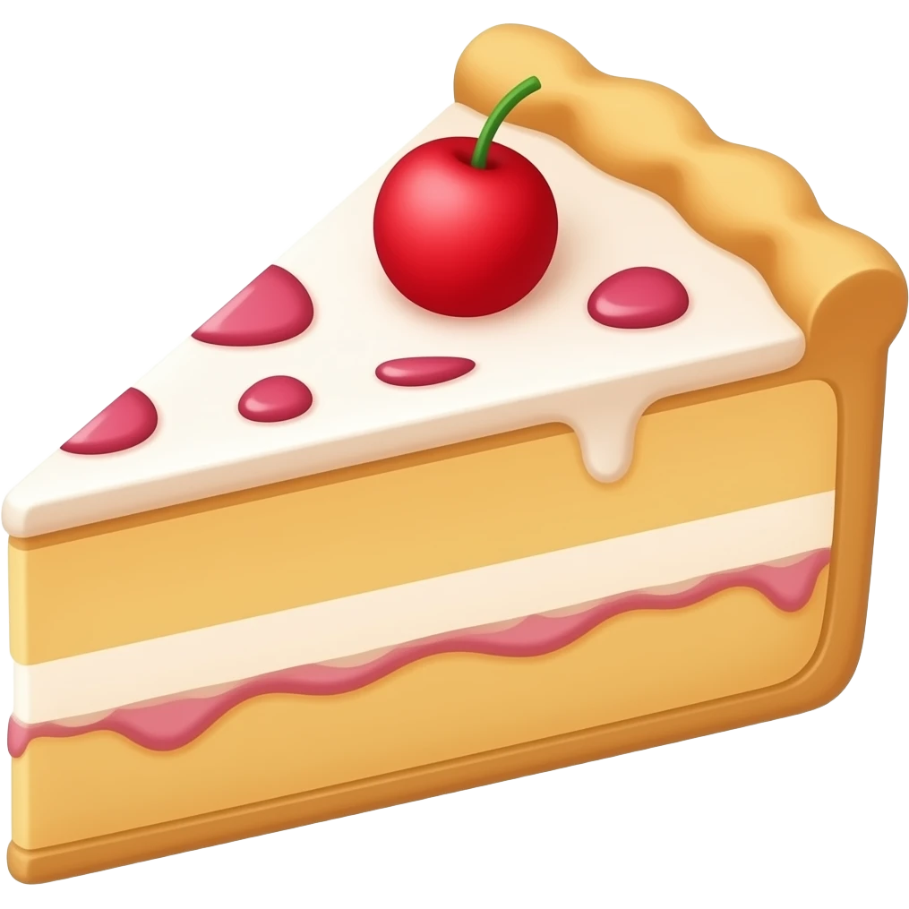 Cake and pie emoji