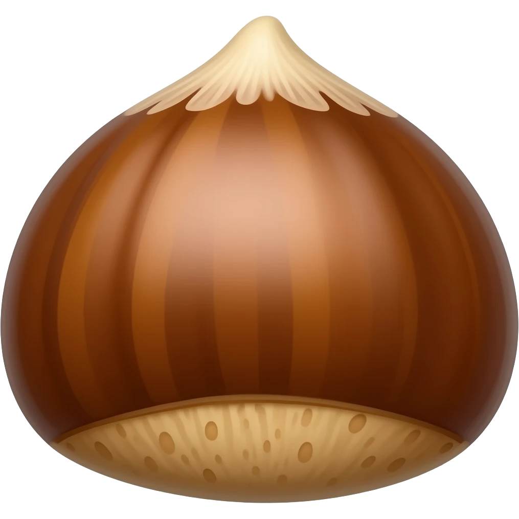 chestnut emoji