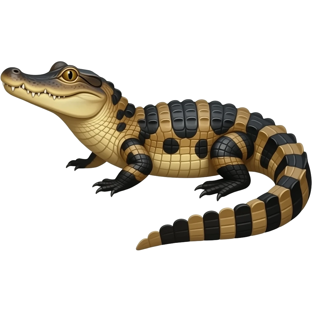 Caiman emoji