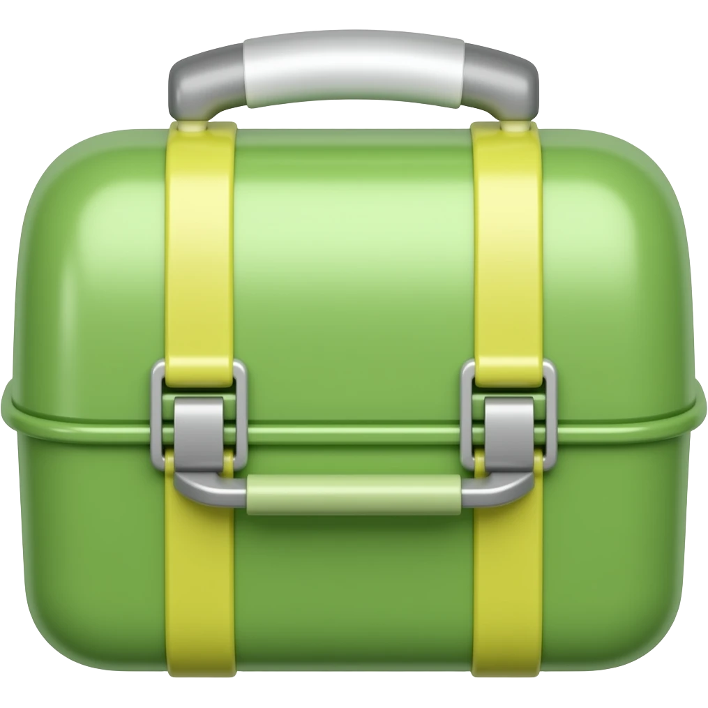 green lunchbox emoji