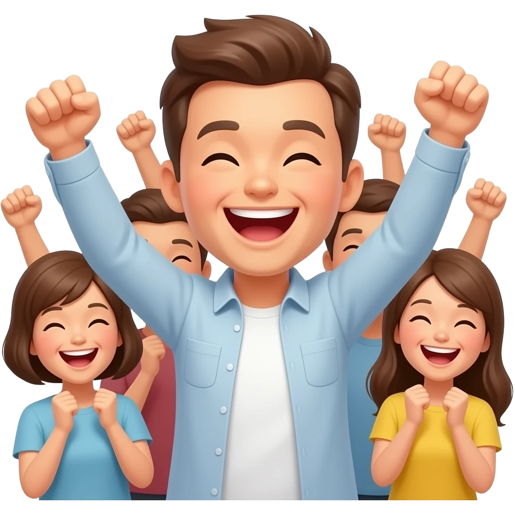 [ everyone liked that ] emoji | AI Emoji Generator