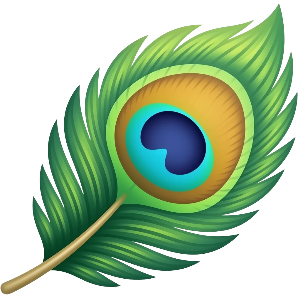 Peacock pankh emoji