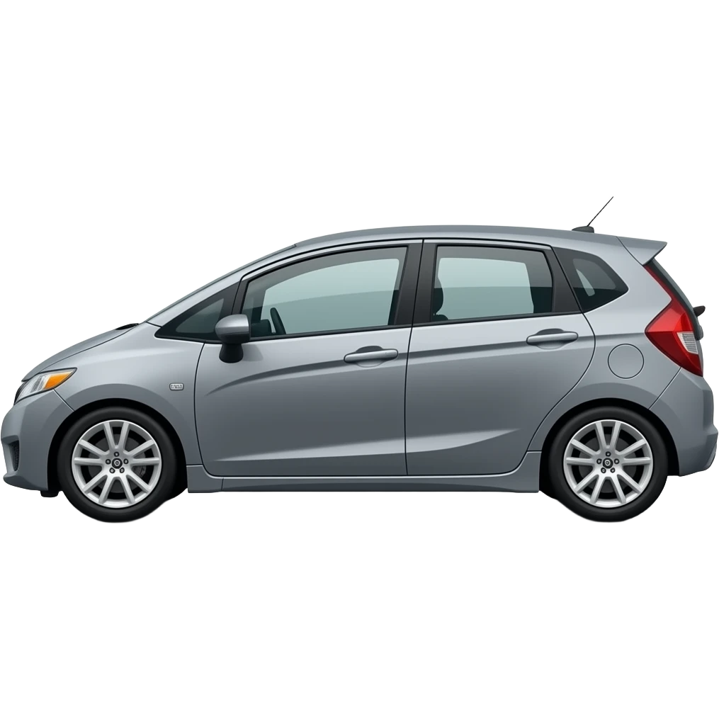 2006 honda jazz side color is gray and it has nicname “elado” emoji