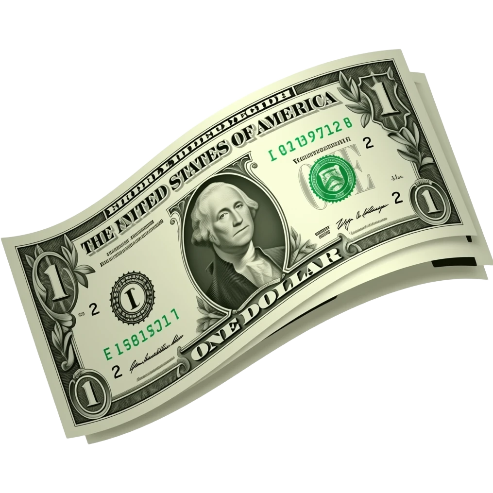 dollar emoji
