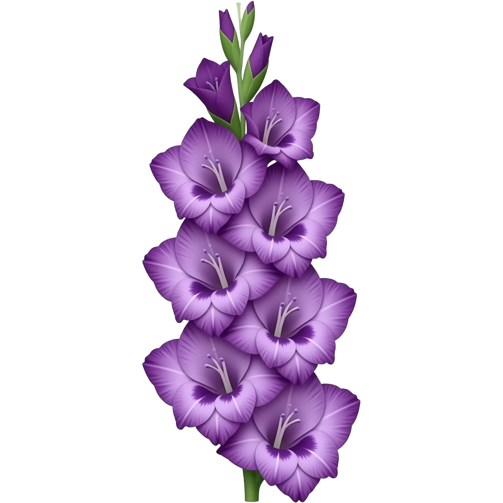 Tall Purple gladiolus emoji