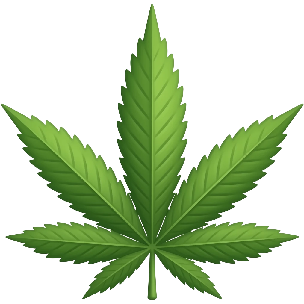 Marijuana leaf emoji