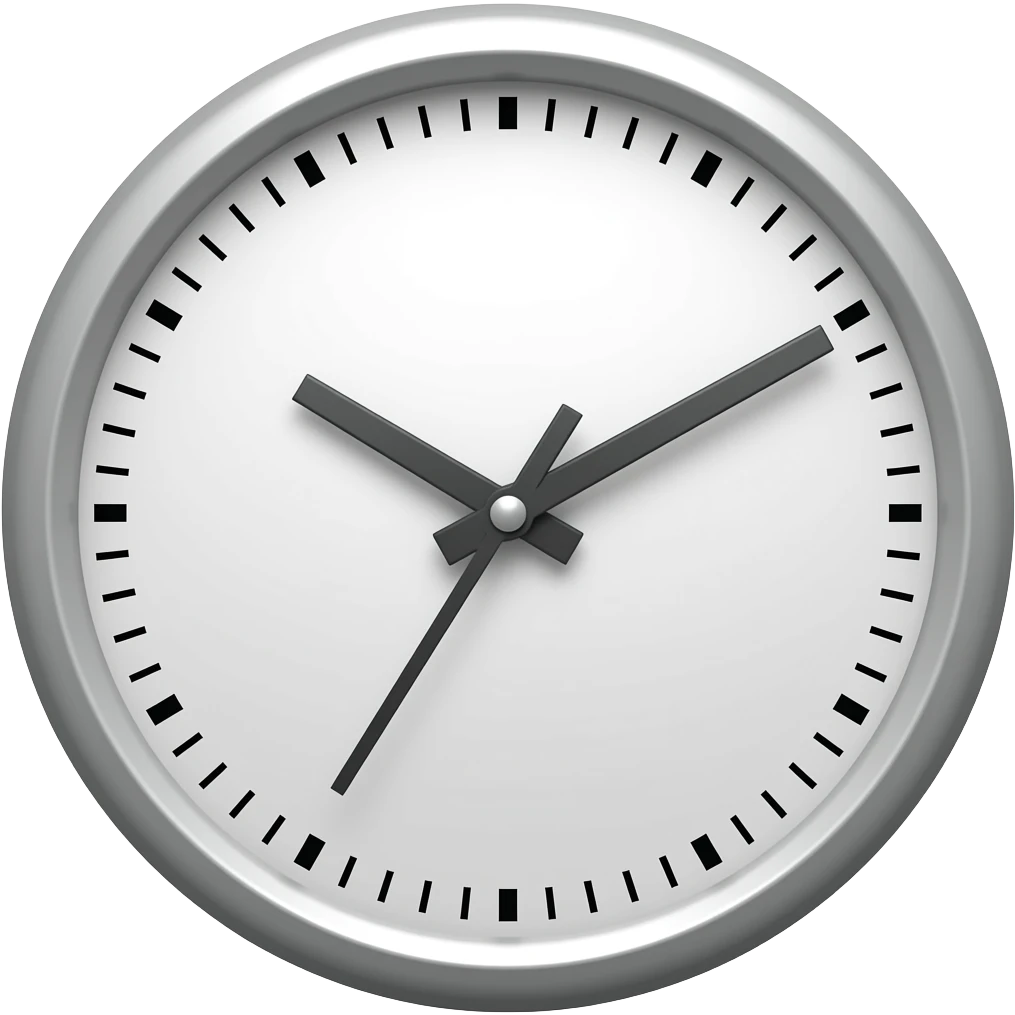 Clock it emoji