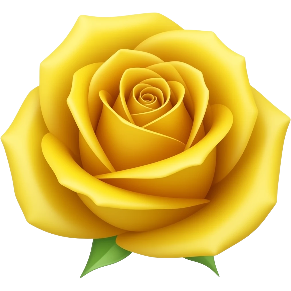 Yellow rose2 emoji