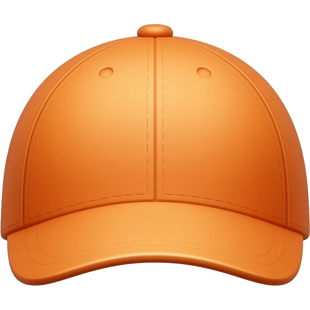 Orange cap emoji