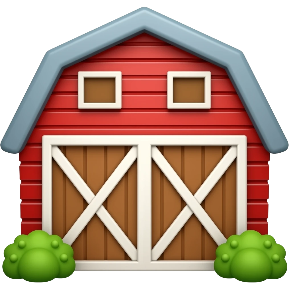 Farm emoji building  for game emoji