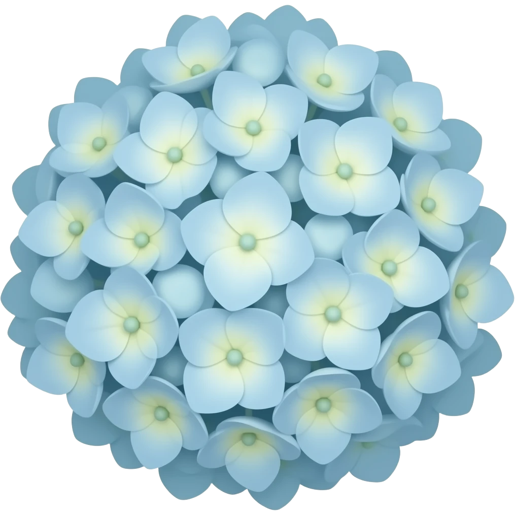 Hydrangea emoji