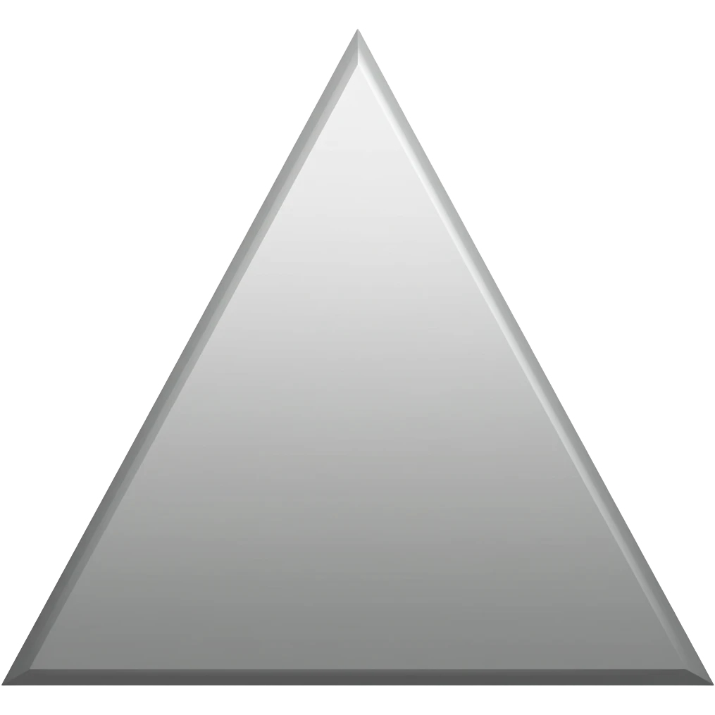 gray triangle emoji