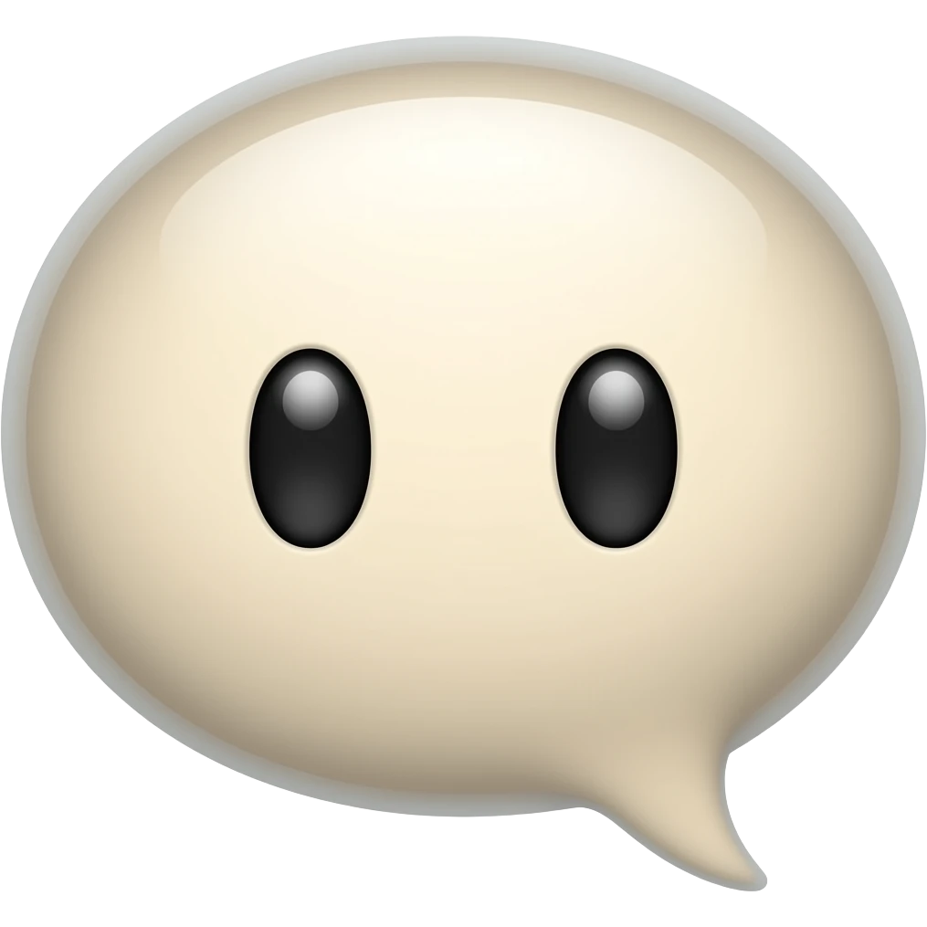 chibi speech bubble emoji