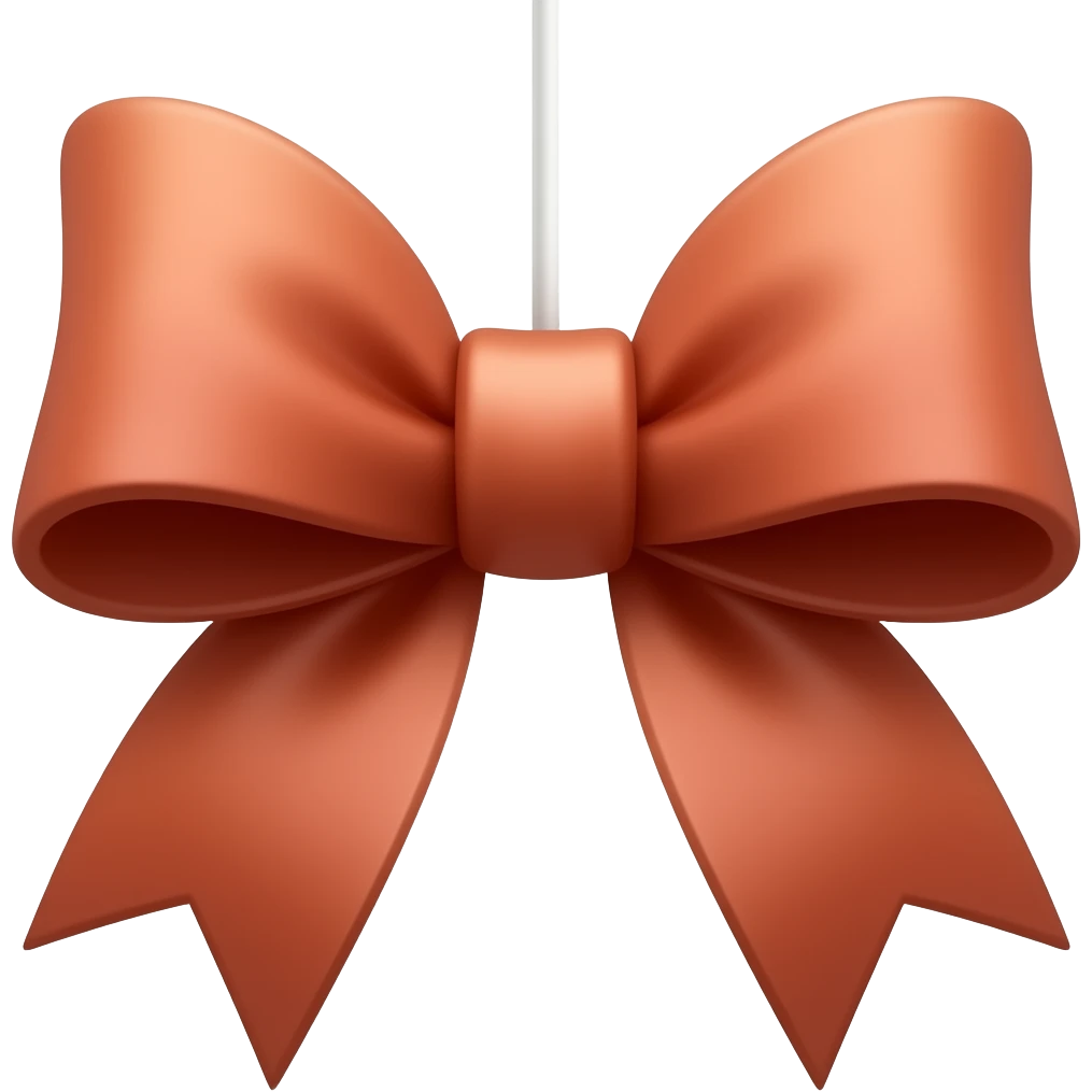 Lines with bow emoji