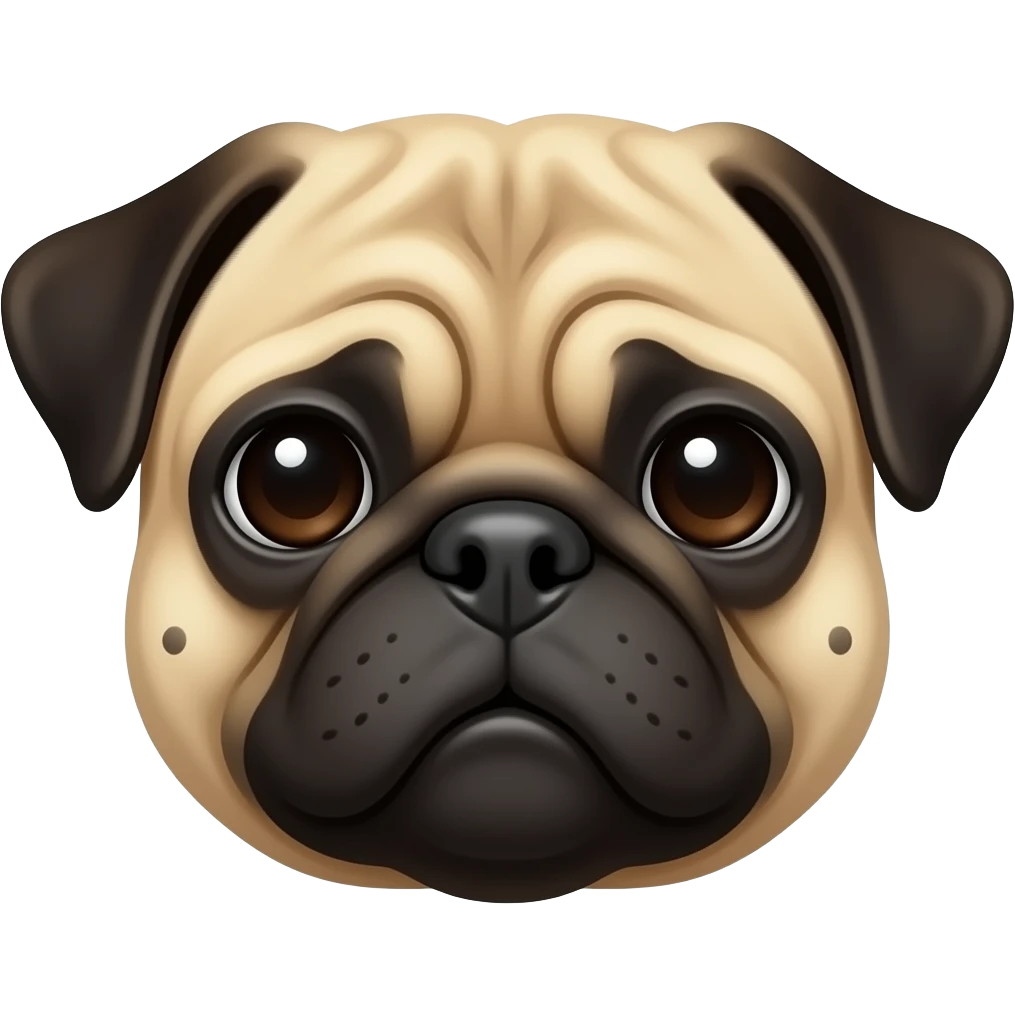 pug face emoji
