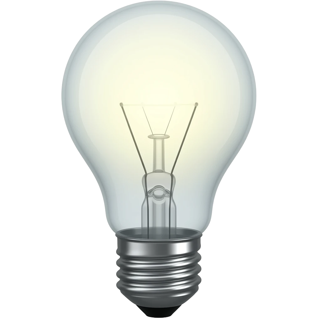 lightbulb emoji