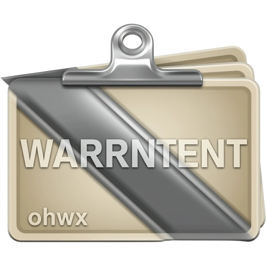 Warranty emoji