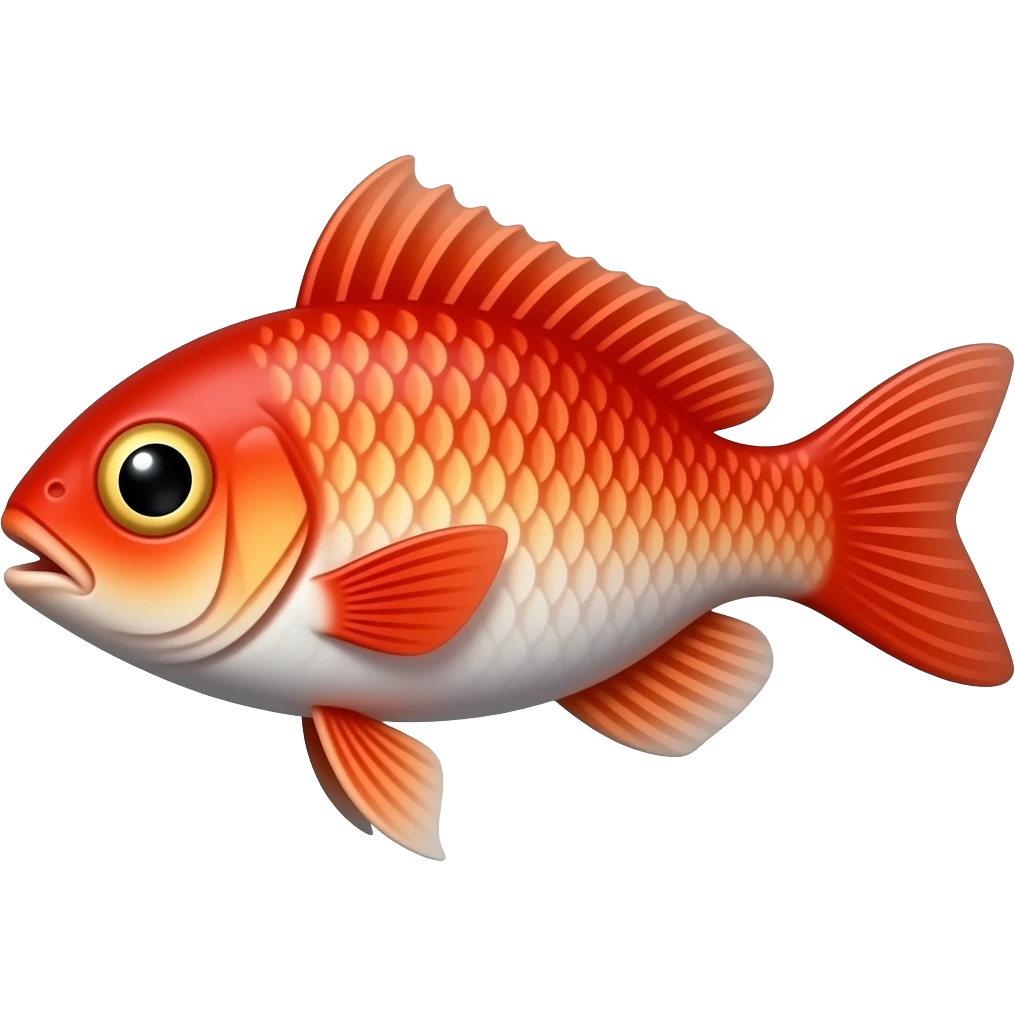 RED FISH emoji
