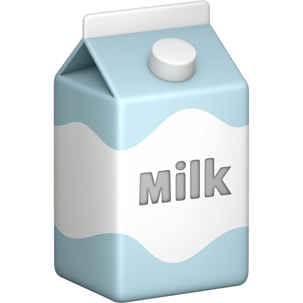 Milk emoji