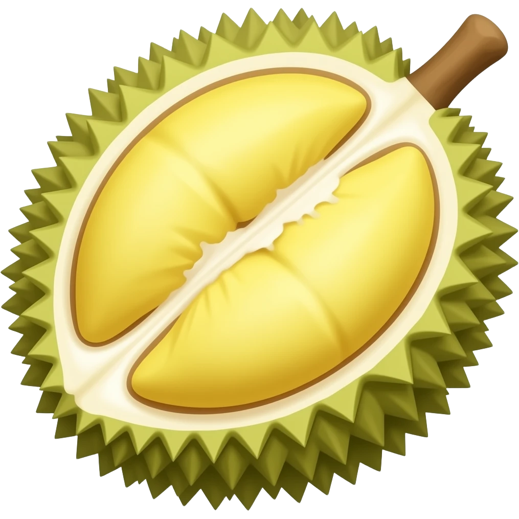 Normal durian emoji