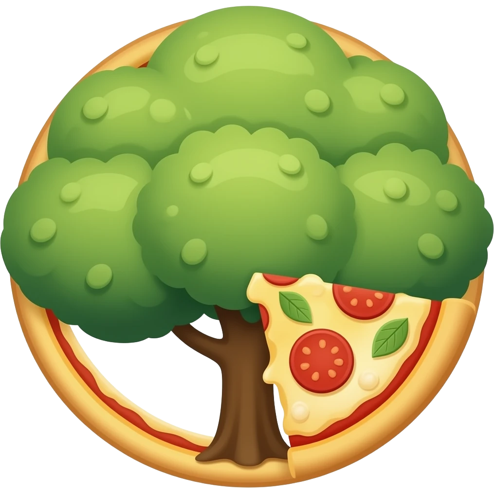 🍕🌳 emoji