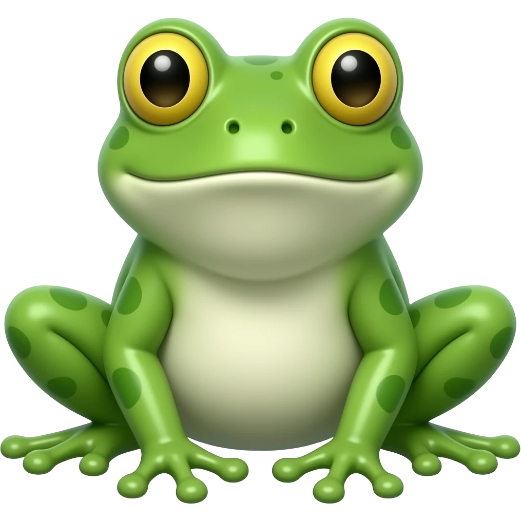 rave frog emoji