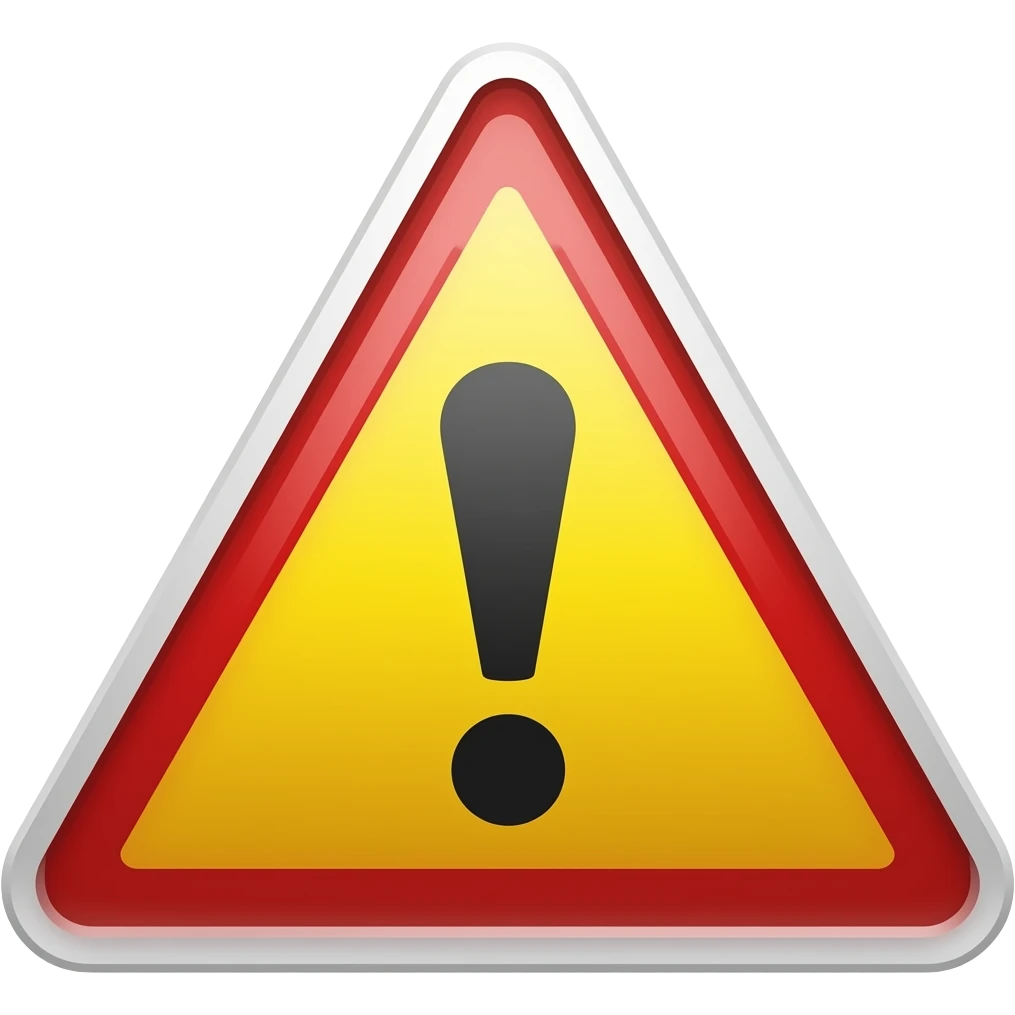 warning sign emoji
