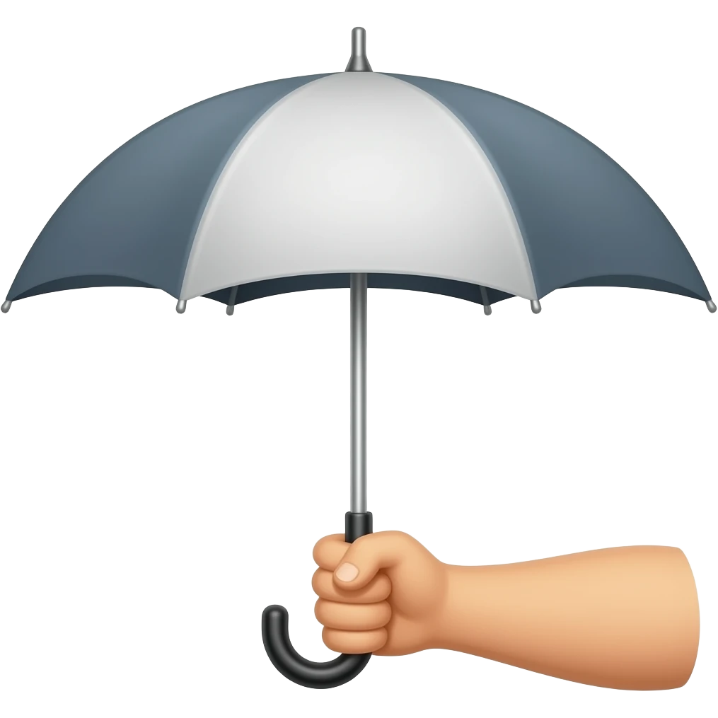 umbrella arm emoji