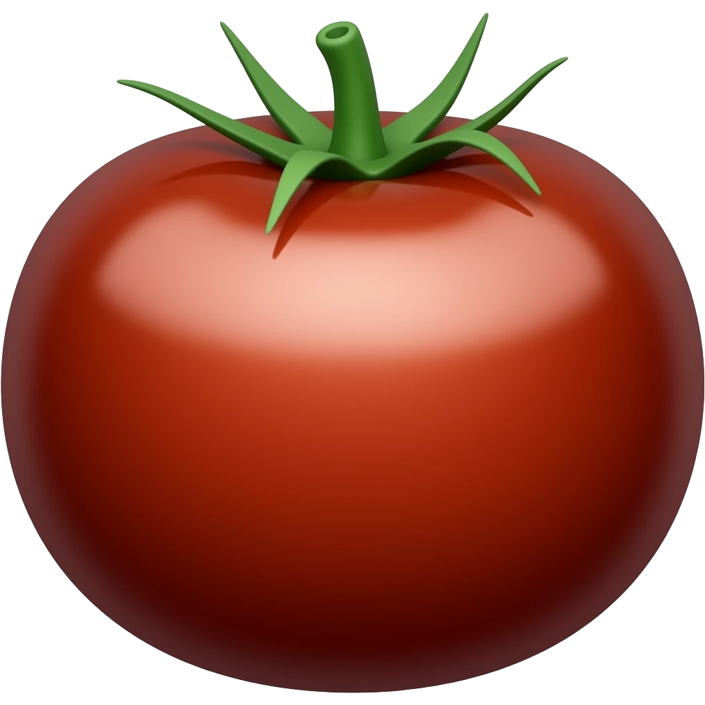 black tomato emoji
