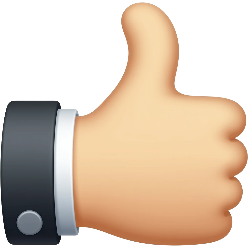 thumbs up emoji