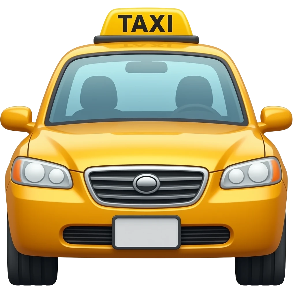 taxi emoji