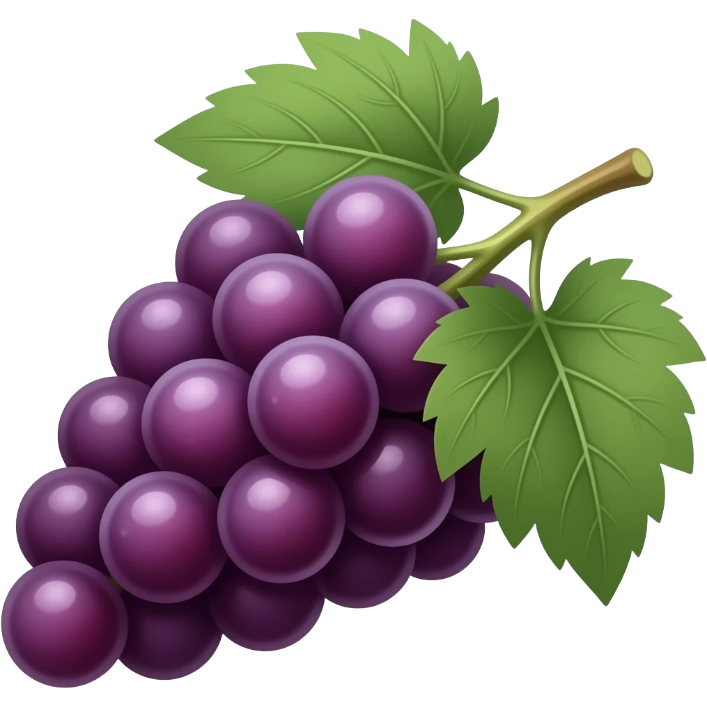 Grape emoji