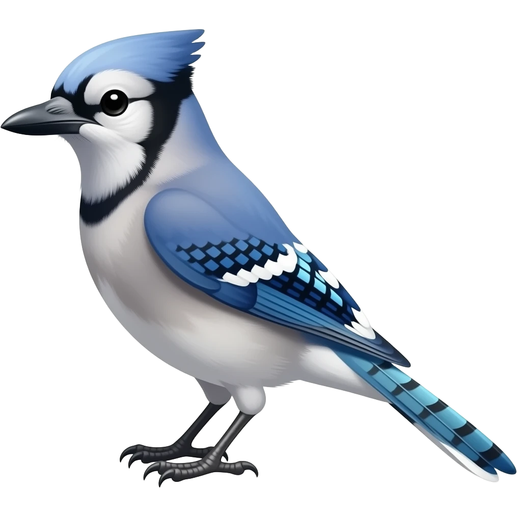 Blue jay emoji
