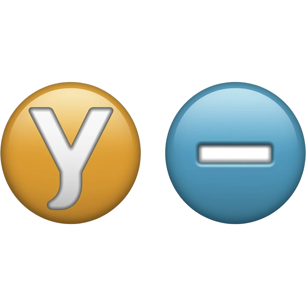 + y - emoji