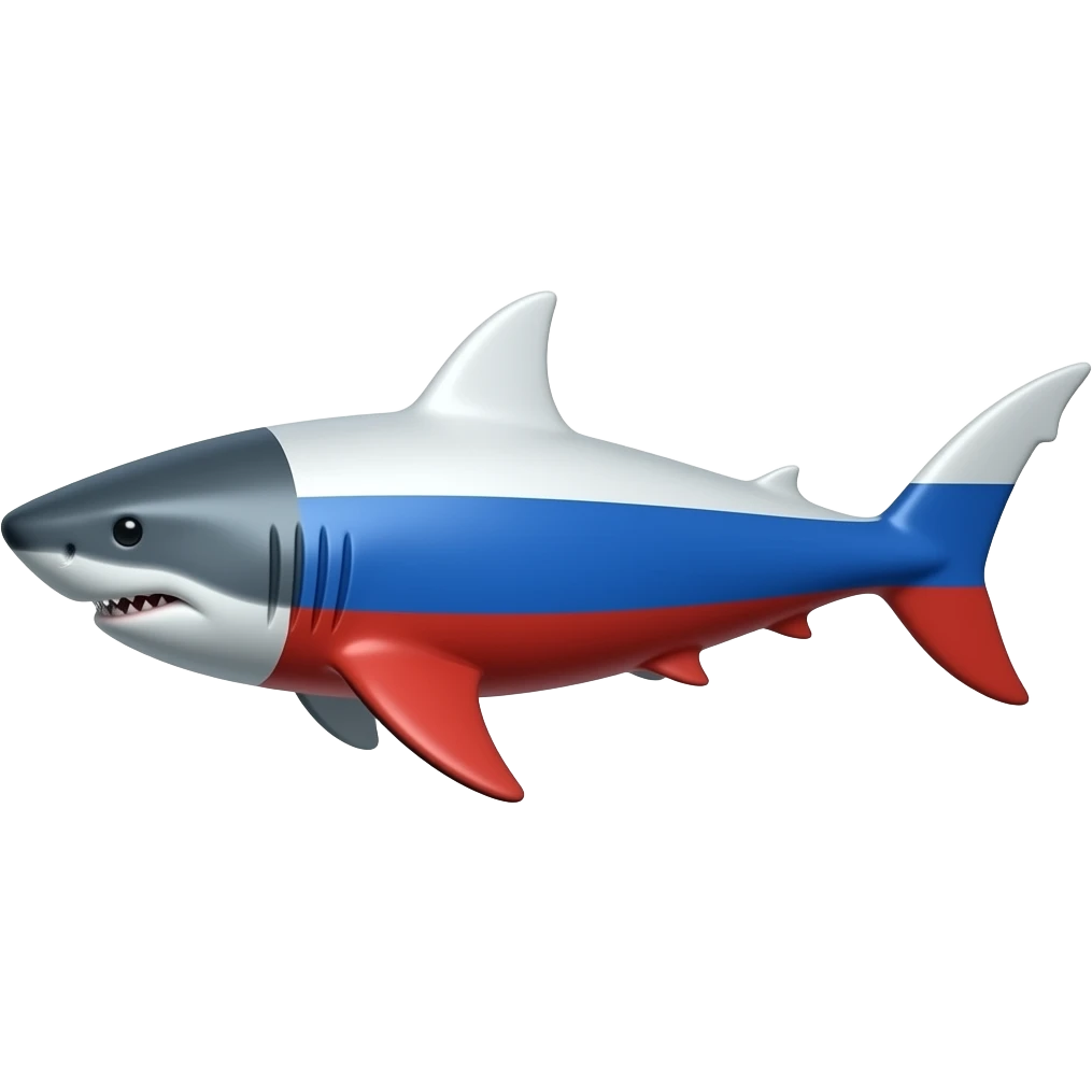 🦈+🇷🇺 emoji