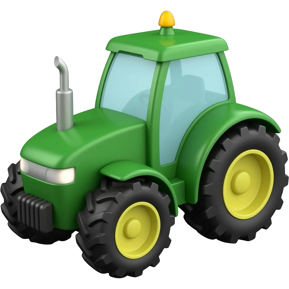 green toy tractor emoji | AI Emoji Generator