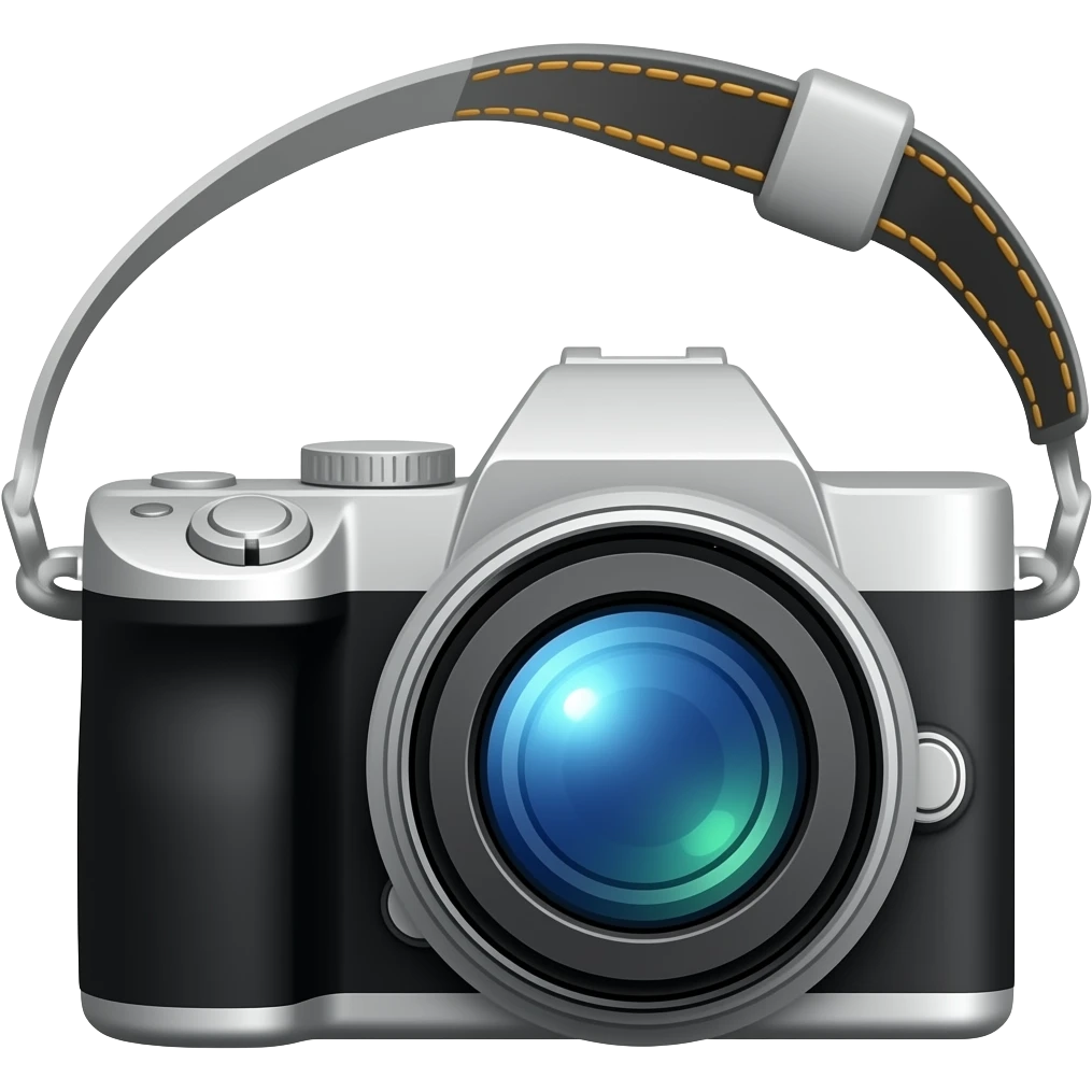 camera with strap emoji