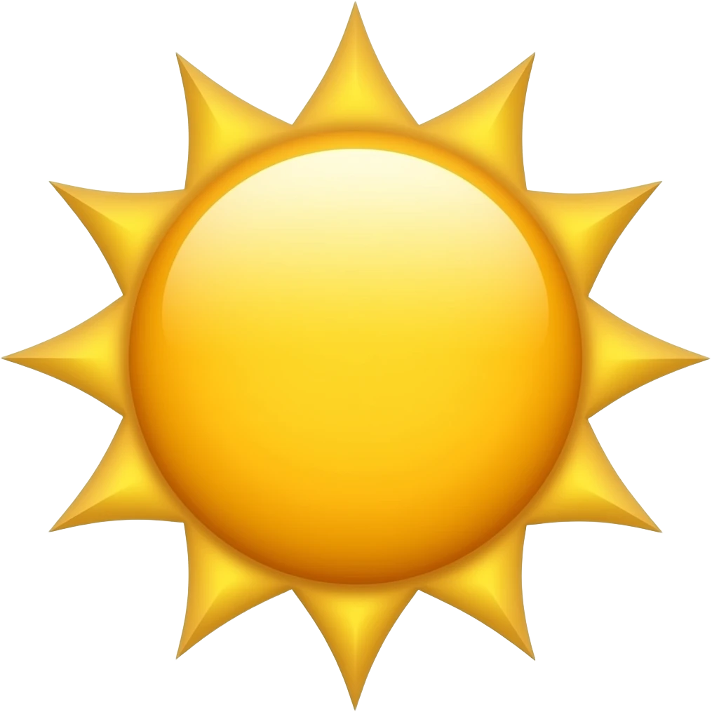 sun emoji