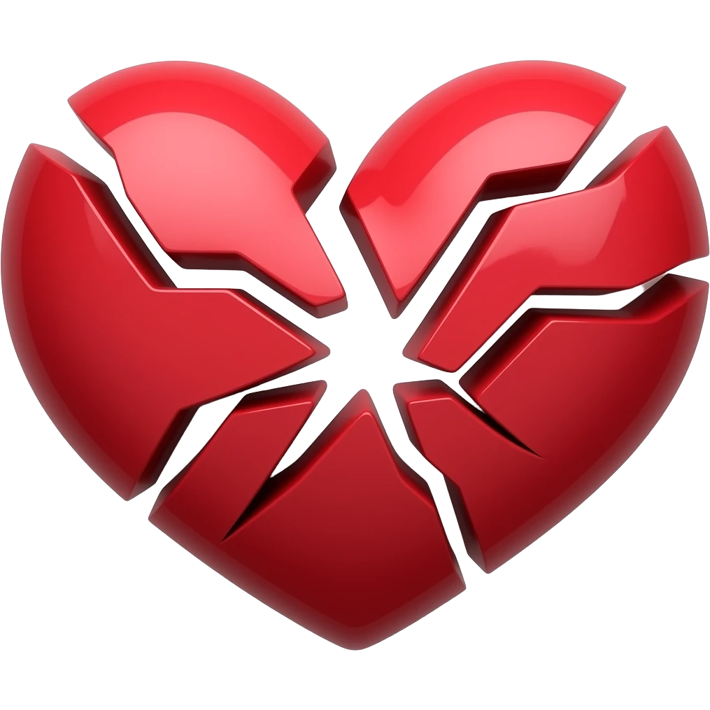 broken heart emoji