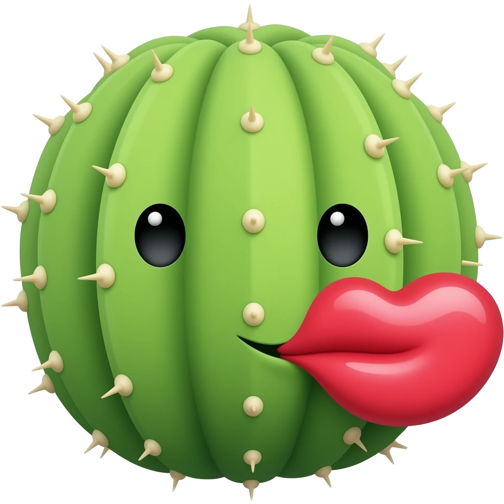 🌵💋 emoji